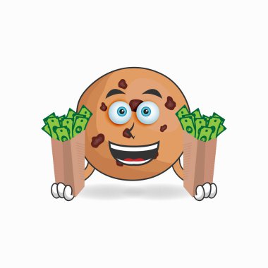 Kurabiye maskotunun elinde para var..