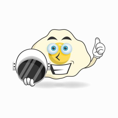 Yumurta maskotu karakteri astronot olur..