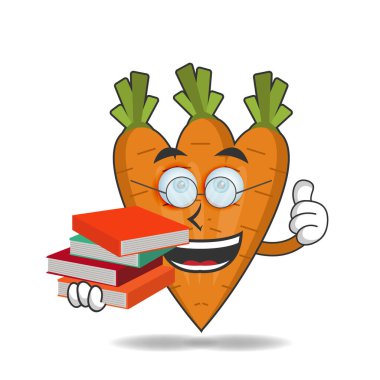 Havuç maskotu karakteri kütüphaneci oluyor..