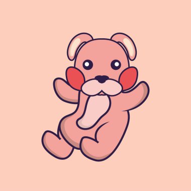 Şirin tavşan uçuyor.