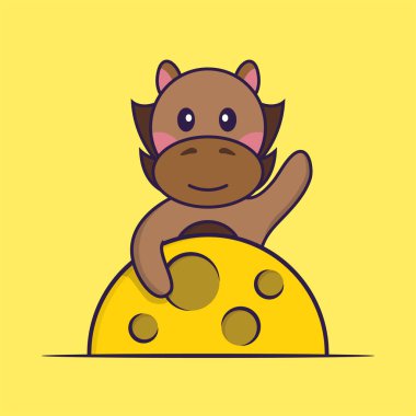 Ay 'da tatlı bir at var..