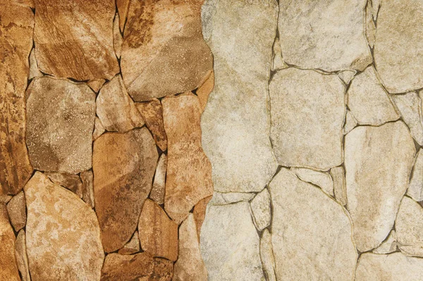 Part Stone Wall Background Texture — Stock Photo, Image