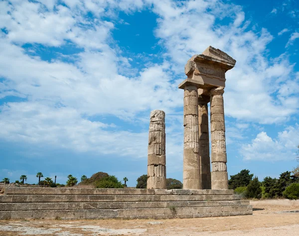 Akropolis-Rhodos — Stockfoto