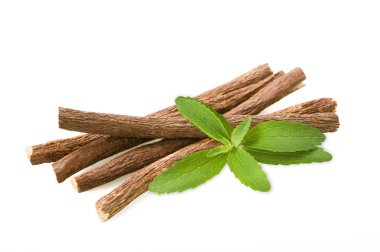 stevia and licorice clipart