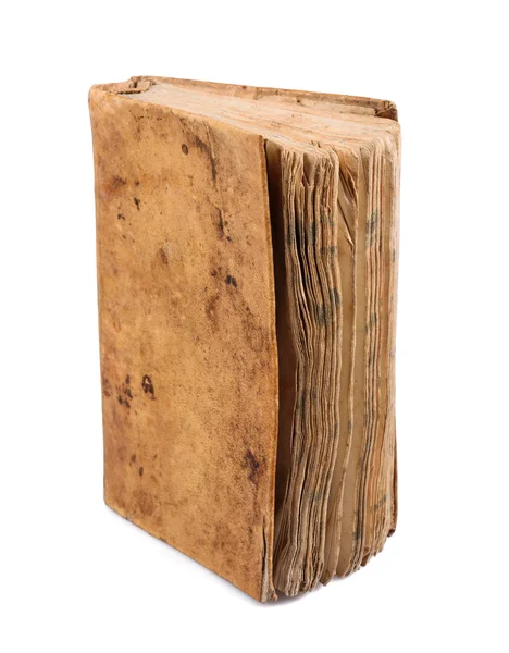 Старая книга изолирована — стоковое фото