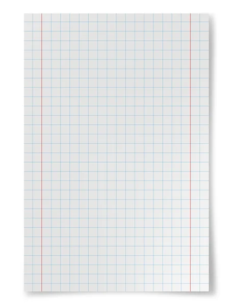 Φύλλο χαρτί τετράγωνο — Φωτογραφία Αρχείου