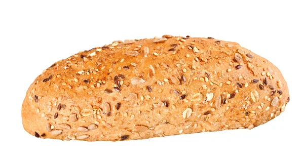 Kornspitz chleb na białym tle — Zdjęcie stockowe