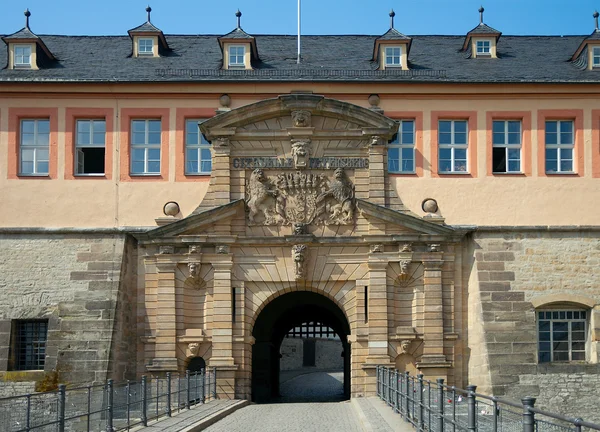 Peterstor, Petersberg citadel, Erfurt, Alemanha — Fotografia de Stock