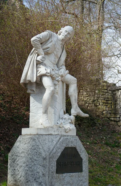 Denkmal von william shakespeare, weimar — Stockfoto