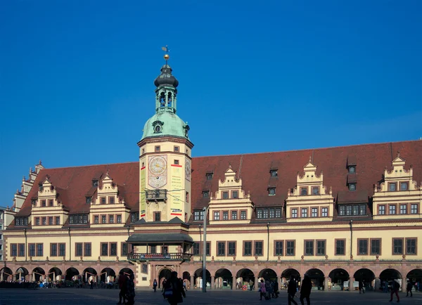 Altes Rathaus, Leipzig, Deutschland — Stockfoto