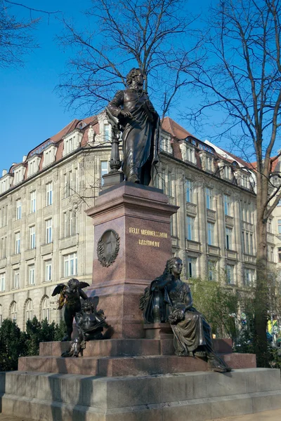 Monument to Felix Mendelssohn, Leipzig — Stock Photo, Image