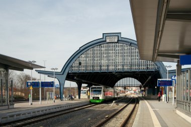 Gera ana istasyonu, Almanya platformunda