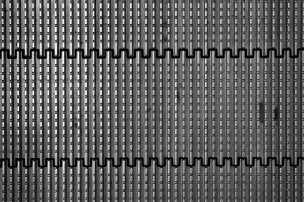 Évocatrice Image Noir Blanc Une Partie Des Escaliers Mécaniques — Photo