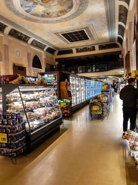 Venice Italy January 2020 Evocative Image Teatro Italia Transformed Supermarket — Stock Photo, Image