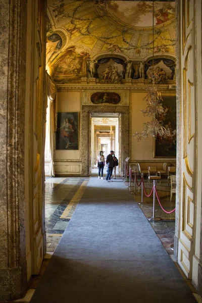 Palácio Real Caserta Itália Junho 2020 Palácio Real Histórico Encomendado — Fotografia de Stock