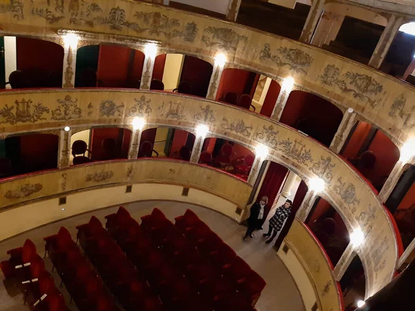 Mazara Del Vallo Sicília Itália Janeiro 2020 Evocativa Imagem Interior — Fotografia de Stock