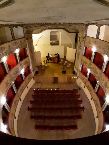 Mazara Del Vallo Sicília Itália Janeiro 2020 Evocativa Imagem Interior — Fotografia de Stock