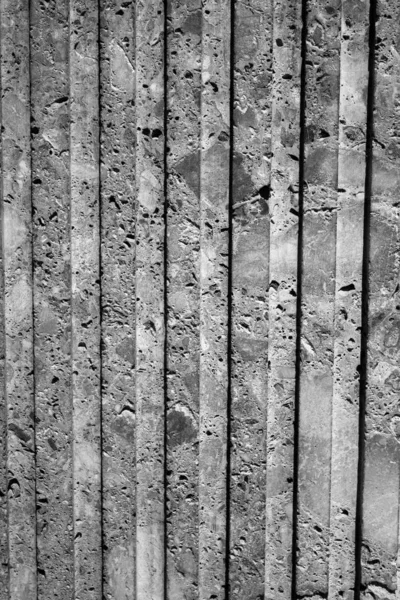 Évocatrice Image Noir Blanc Texture Ancien Mur Marbre Sombre — Photo