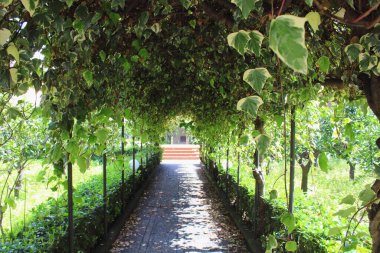 2016.03.28, Palermo, İtalya, San Giovanni Battista Manastırı (Baida Manastırı olarak da bilinir) etkinlikler ve törenler için kullanıldı.