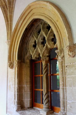 2016.03.28, Palermo, İtalya, San Giovanni Battista Manastırı (Baida Manastırı olarak da bilinir) etkinlikler ve törenler için kullanıldı.