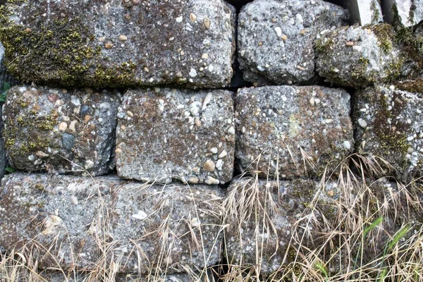 Levensecht Beeld Van Oude Bakstenen Muur Textuur — Stockfoto
