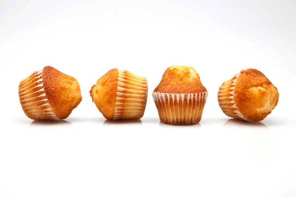 Vier Cupcakes — Stockfoto