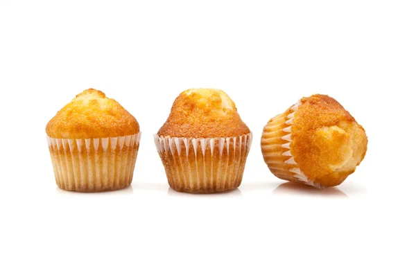 Tres cupcakes — Foto de Stock