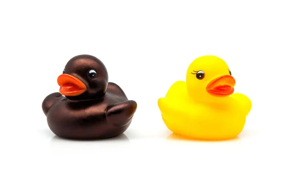 Ducks plastic — Stock Photo, Image