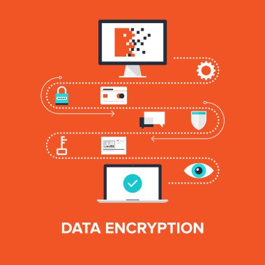 Data Encryption clipart