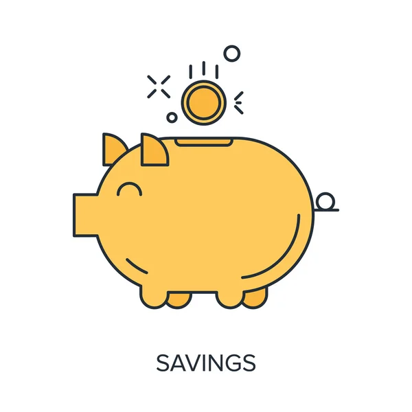 Savings — Stock Vector