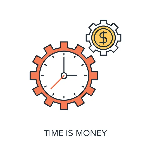 Time is Money — Stock Vector