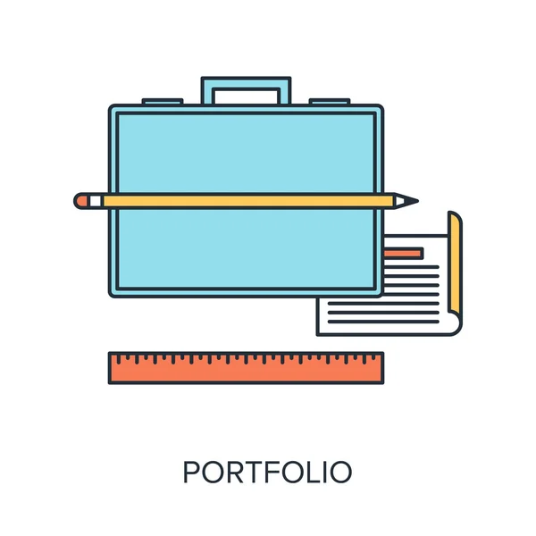 Portfolio — Stockový vektor