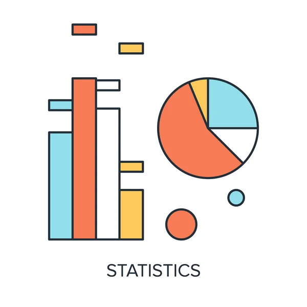 Statistieken — Stockvector