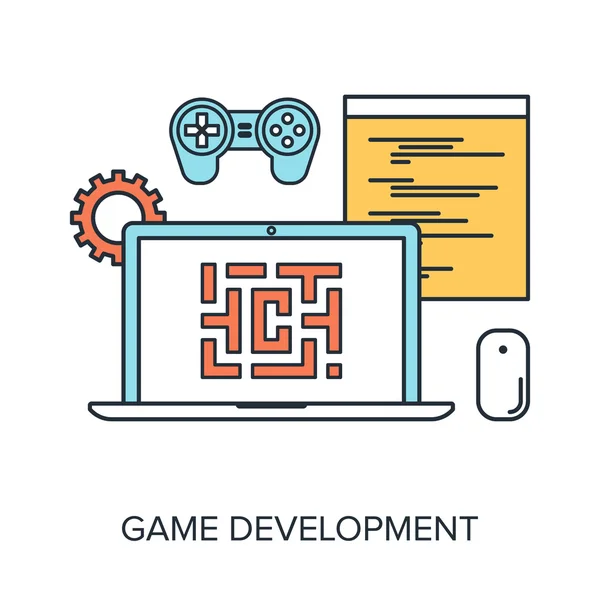 Game Development — Stock Vector