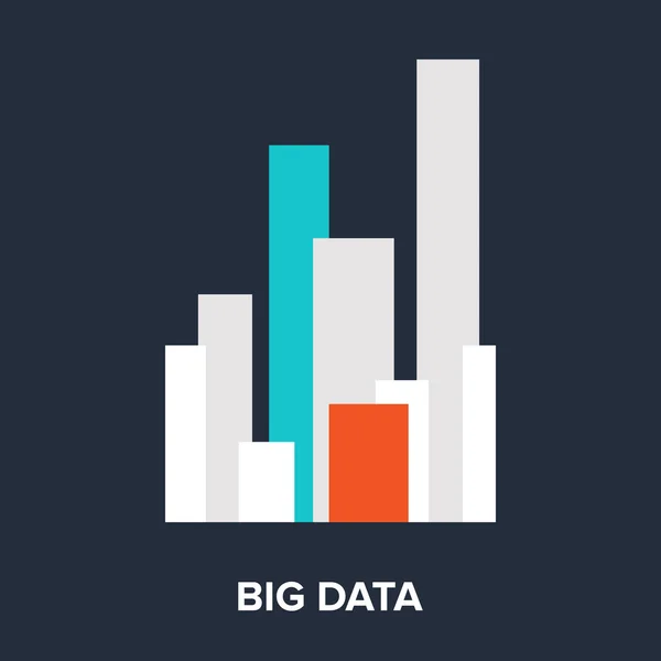 Big Data — Stockvektor