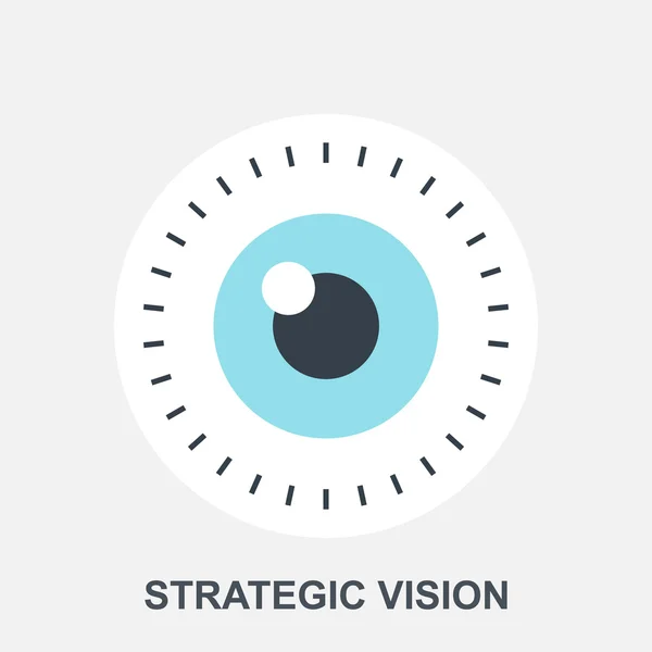 Strategisk vision — Stock vektor