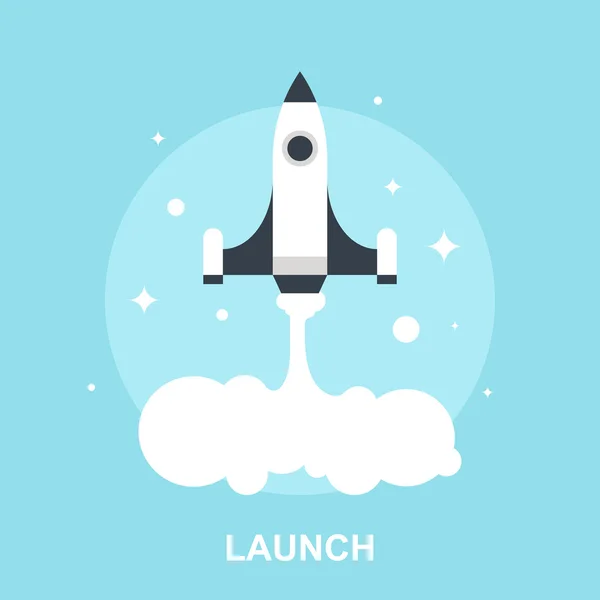 Launch — Stock Vector