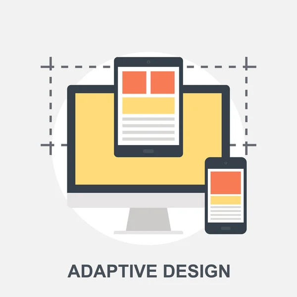 Adaptiv design — Stock vektor