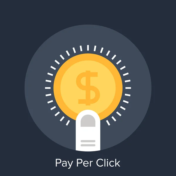 Pay Per Click — Stock Vector