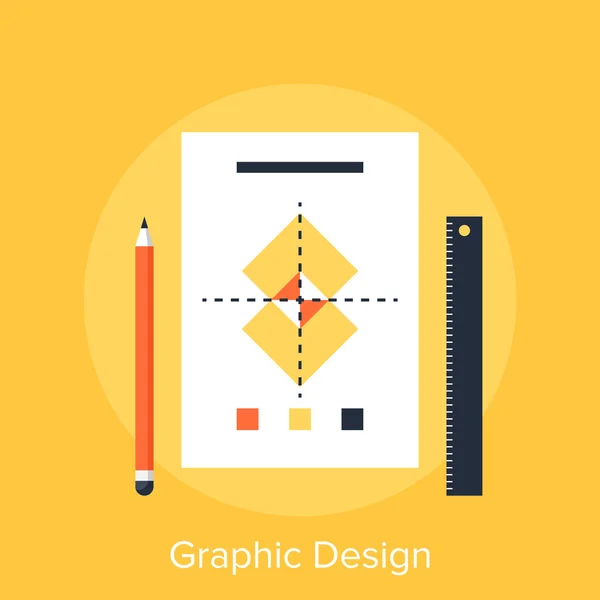 Grafik tasarım — Stok Vektör