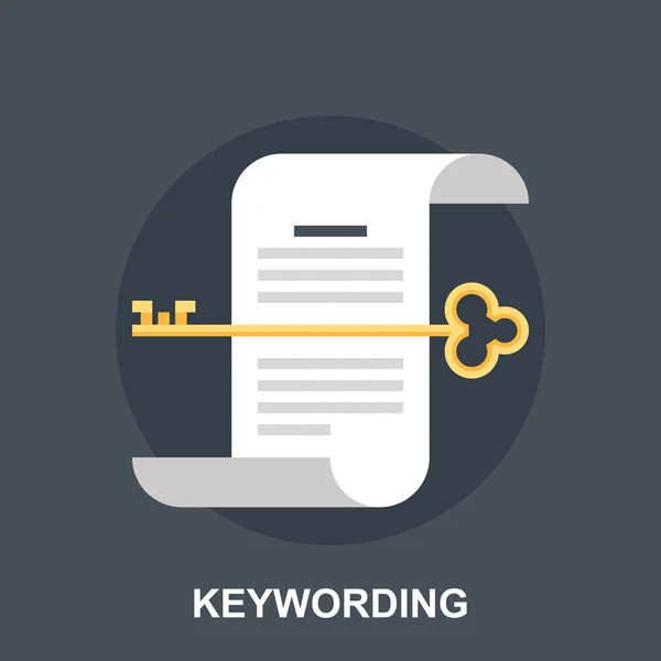 Keywording — Stockvector