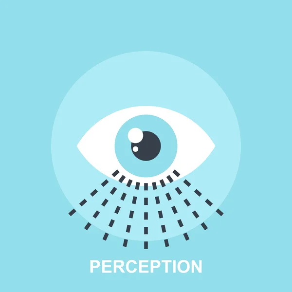 Perception — Stockový vektor