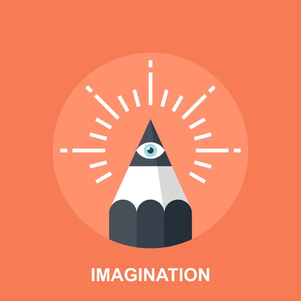 Představivost — Stockový vektor