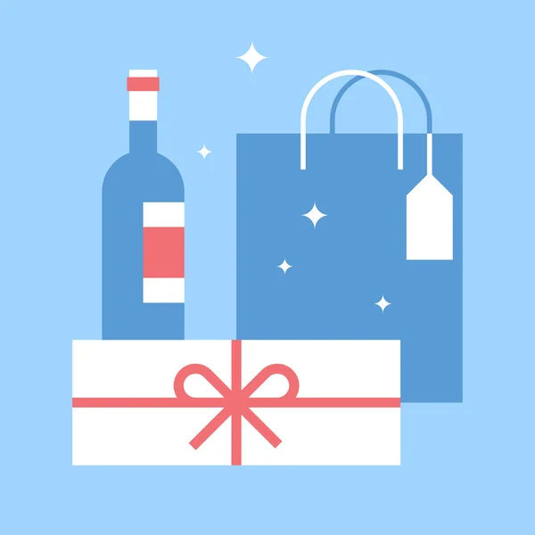 Svátky nakupování — Stockový vektor
