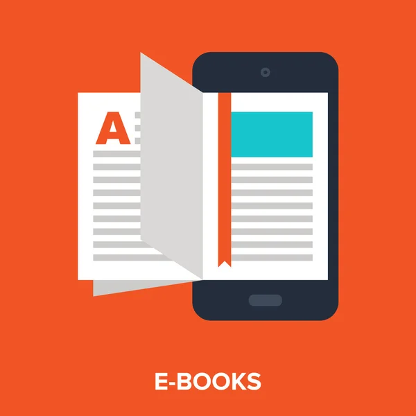 E-Books — Stockvektor