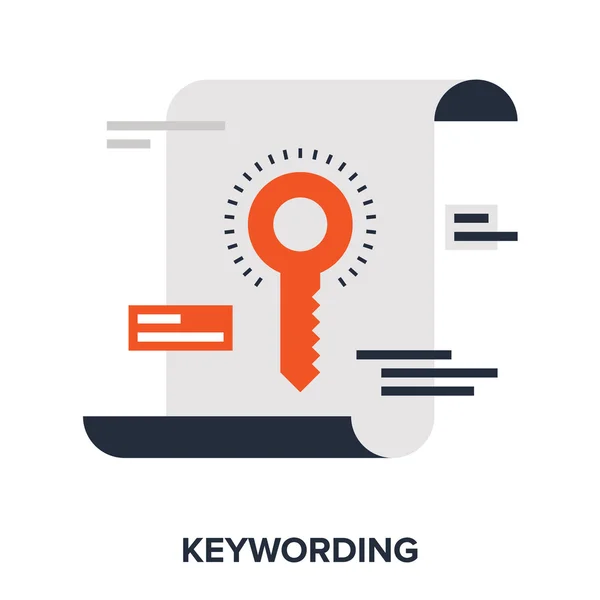 Keywording — Stockvector