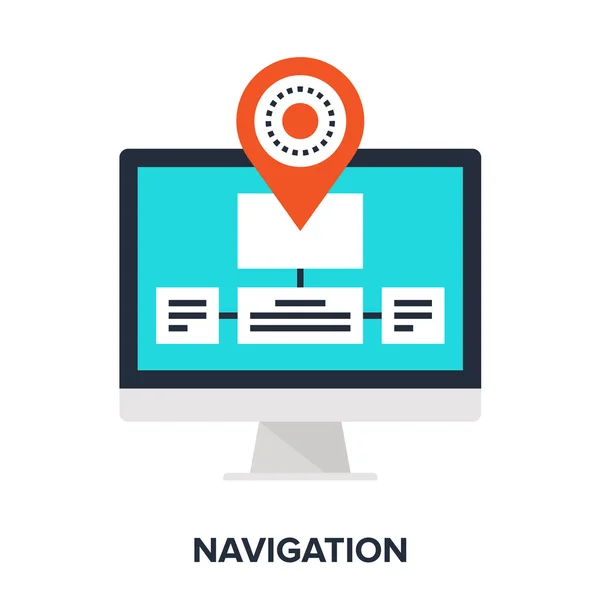 Navigation — Stockvektor