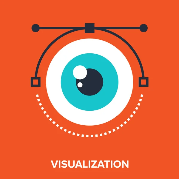 Visualizzazione — Vettoriale Stock