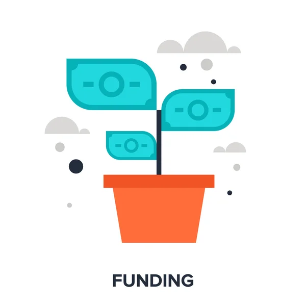 Funding — Stock Vector