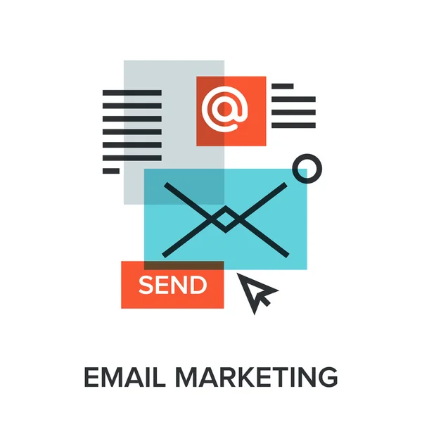 E-mail marketing — Wektor stockowy